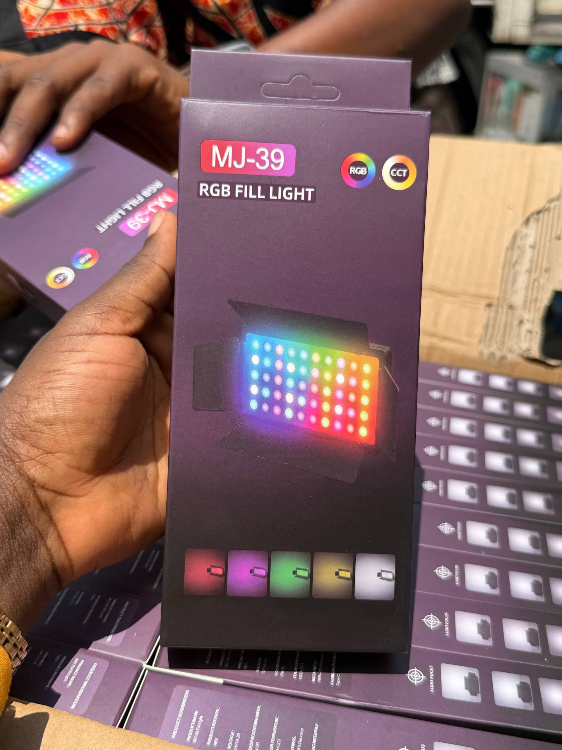 LED RGB camera