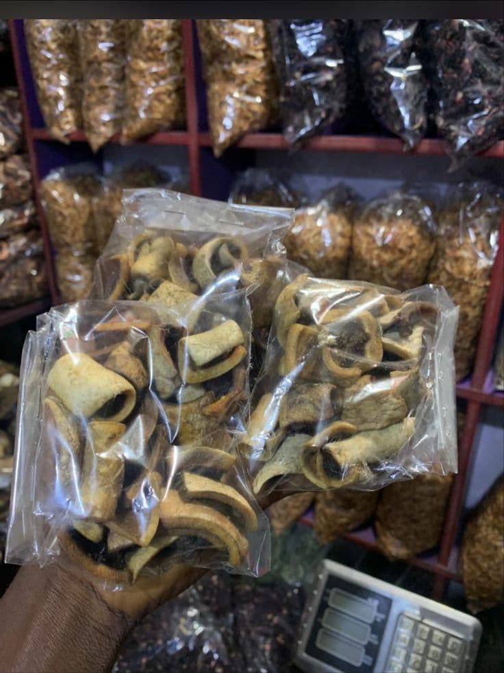 Dried ponmo
